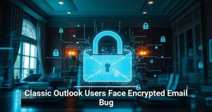 Classic Outlook Users Face Encrypted Email Bug